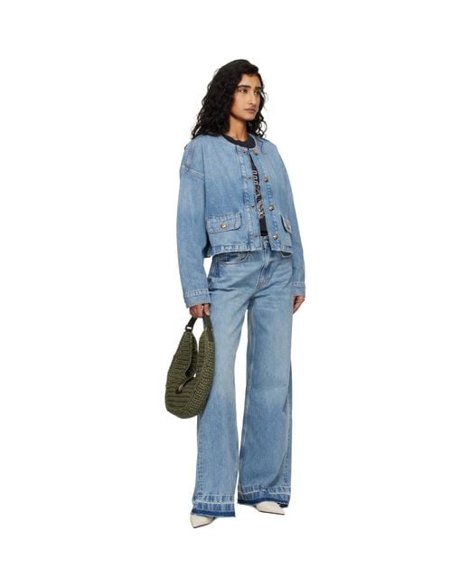 Anine Bing Blue Blanche Jacket