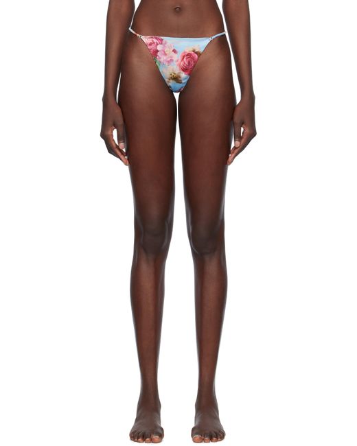 String Luxe Bleu Fleur du Mal en coloris Red