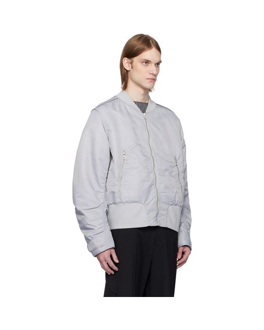 A.A.Spectrum光谱 Gray Coressen Padded Reversible Jacket for men