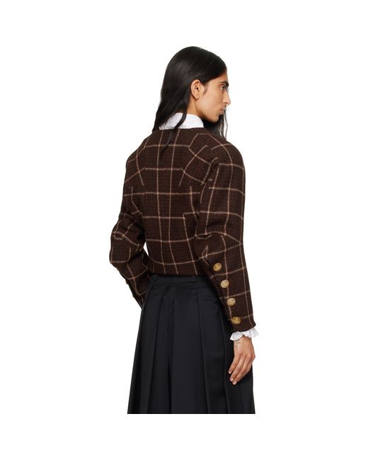 Vivienne Westwood Black Pourpoint Jacket