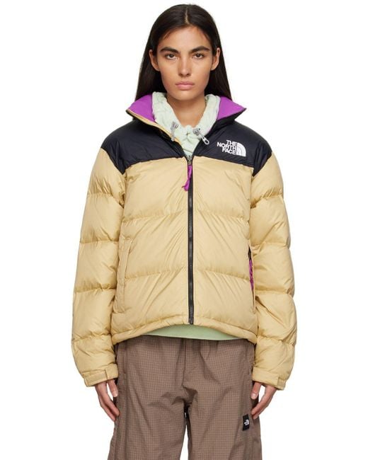 The North Face Beige 1996 Retro Nuptse Packable Down Jacket in Natural ...