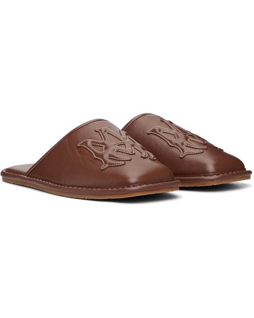 Amiri Black Ma Slippers for men
