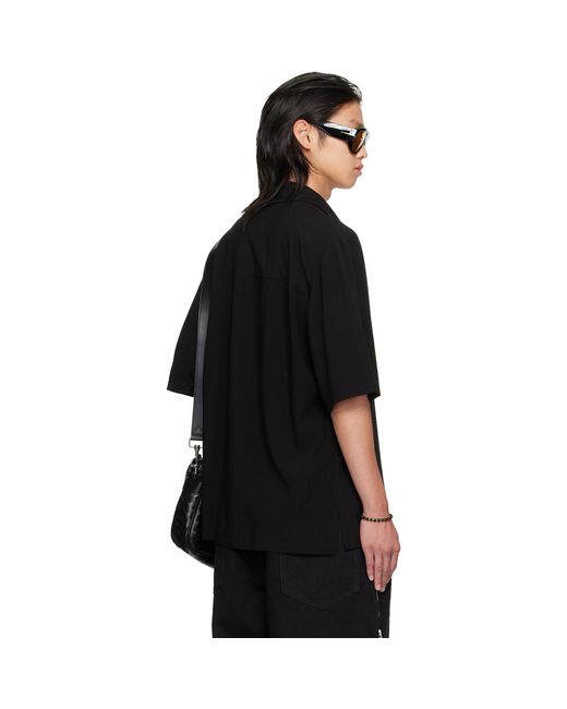 Lu'u Dan Black Uniform Shirt for men
