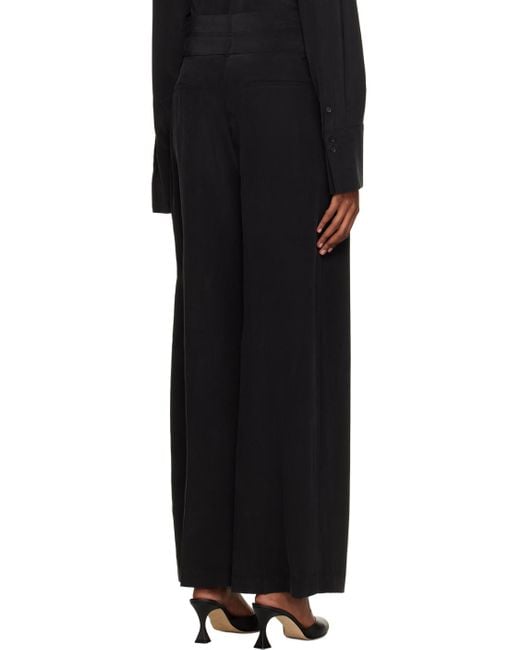 Camilla & Marc Black Olivier Trousers