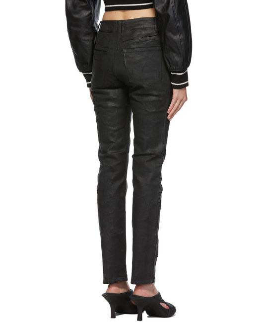 Jean noir à glissière Givenchy en coloris Black