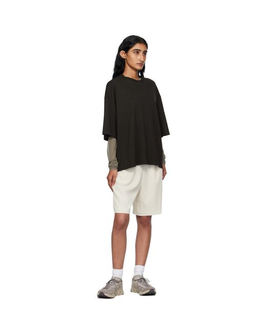 On Shoes Natural Off- Basketball Shorts