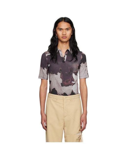 Kusikohc Black Printed T-Shirt for men