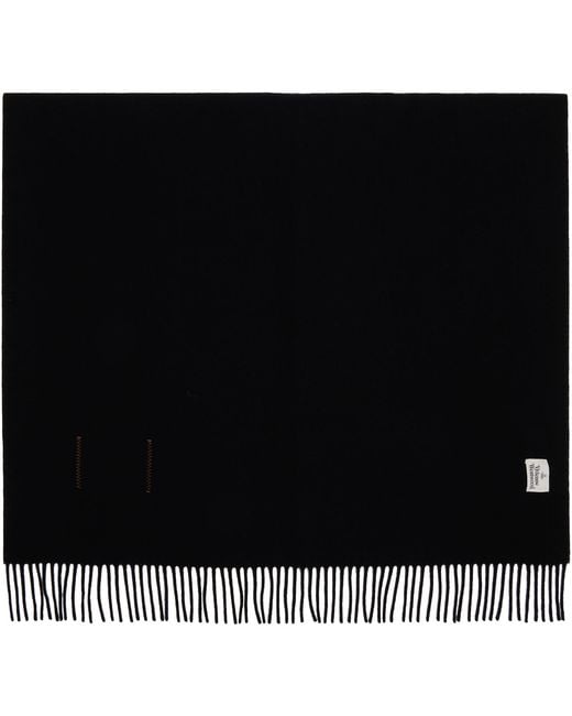 Vivienne Westwood Black Nuria Scarf for men