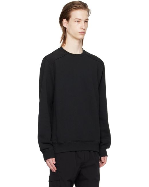 PS by Paul Smith Black Paneled Sweatshirt for men