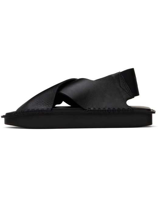 Sandales de sport noires Y-3 pour homme en coloris Black