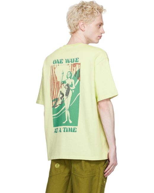 President's Green Printed T-shirt for men