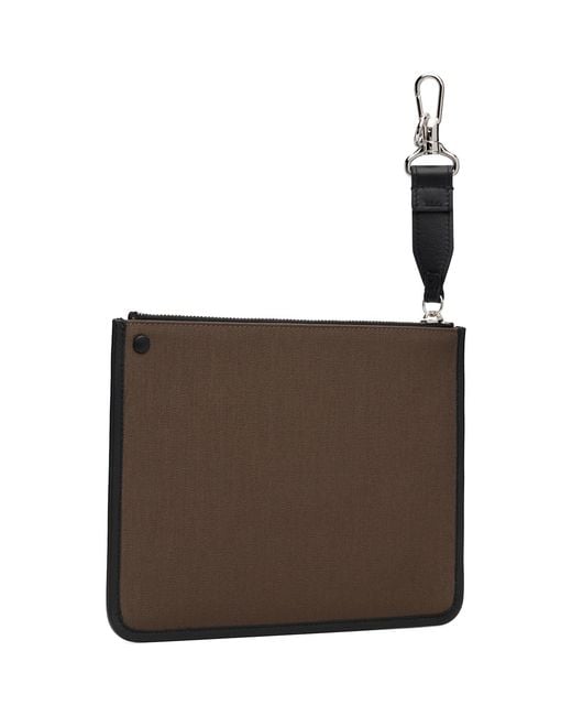Givenchy Brown Cargo Pouch for men