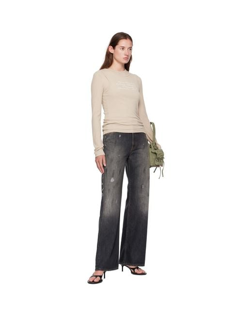 Acne Black 2021F Jeans