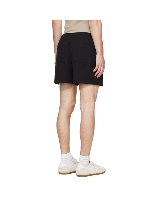 Represent Black 'Nothing Faster' Swim Shorts for men