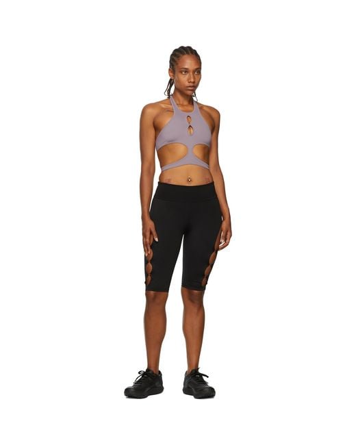 Rui Black Ssense Exclusive Cut-Out Sport Bra