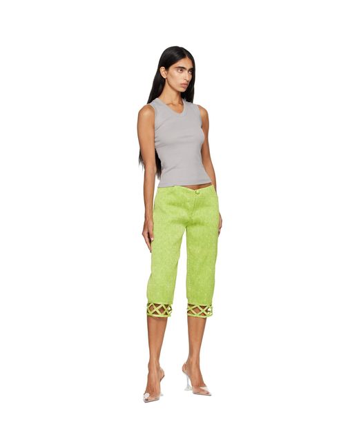 AMINA MUADDI White Transparent Holli Glass Sling 95 Heels