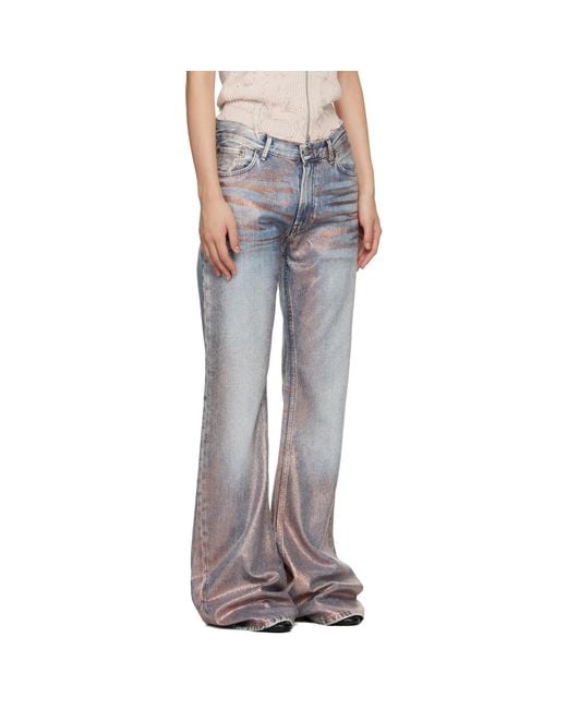 Acne White Fitted 2025F Jeans