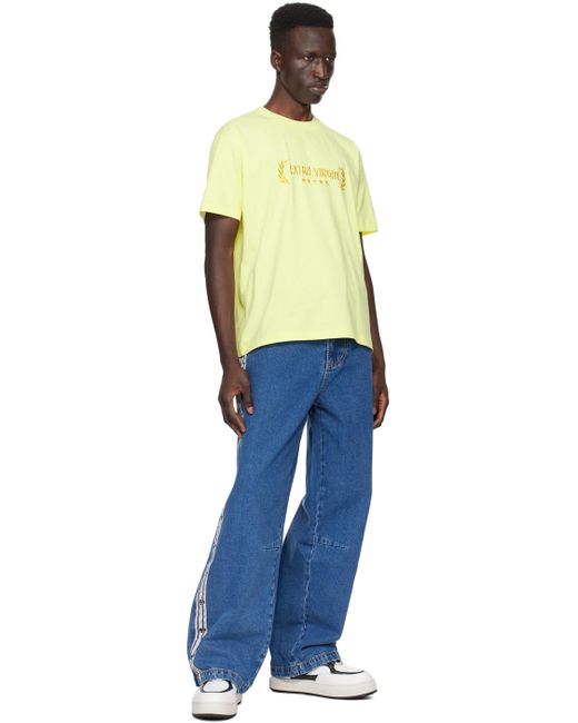 T-shirt zion jaune Eytys pour homme en coloris Multicolor