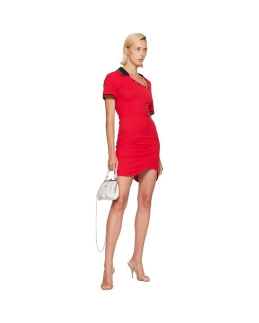 Vivienne Westwood Red Glory Polo Minidress