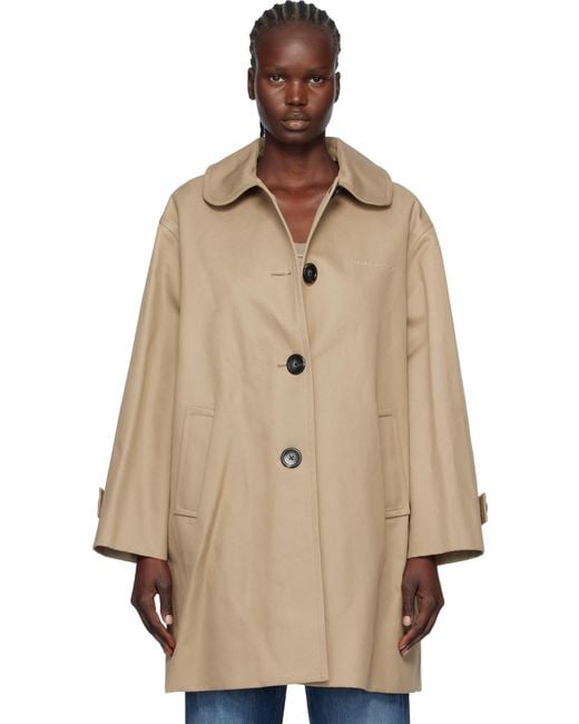 Marc Jacobs Natural 'The Trench' Coat