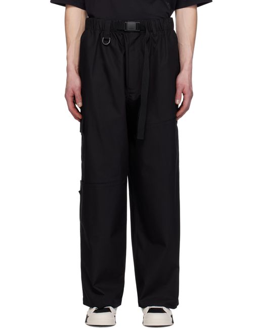 メンズ Y-3 ブラック Vented カーゴパンツ Black