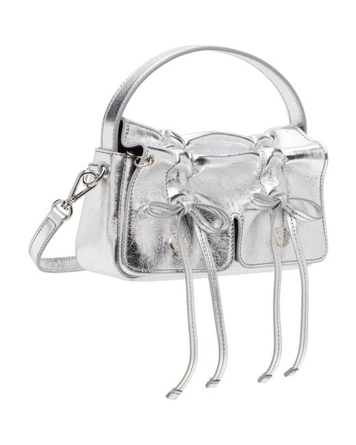 Acne Metallic Multipocket Bag