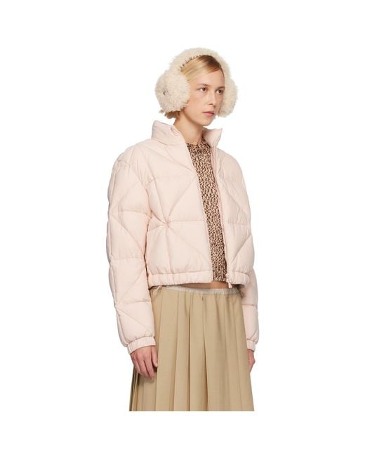 Moncler Natural Anafi Down Jacket