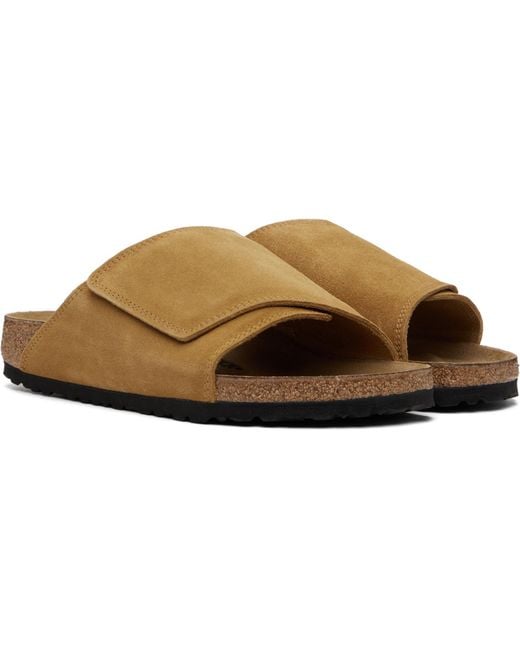 Birkenstock Brown Regular Solana Sandals for men