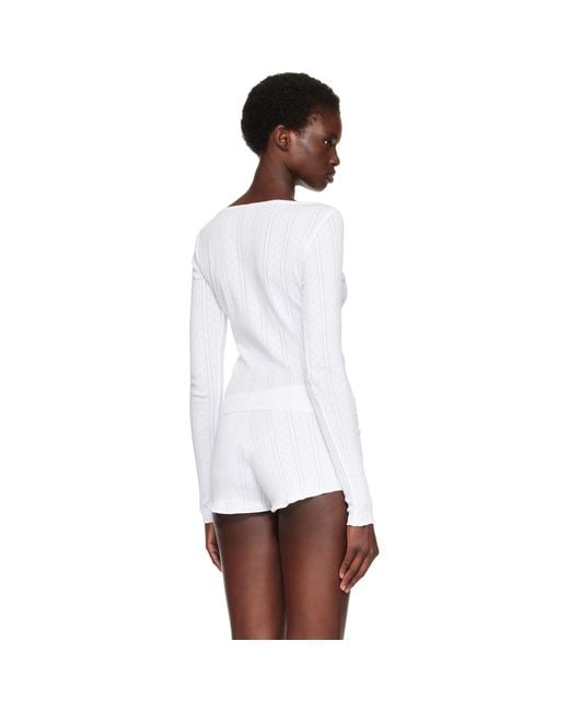 Cou Cou White 'The Bateau' T-Shirt
