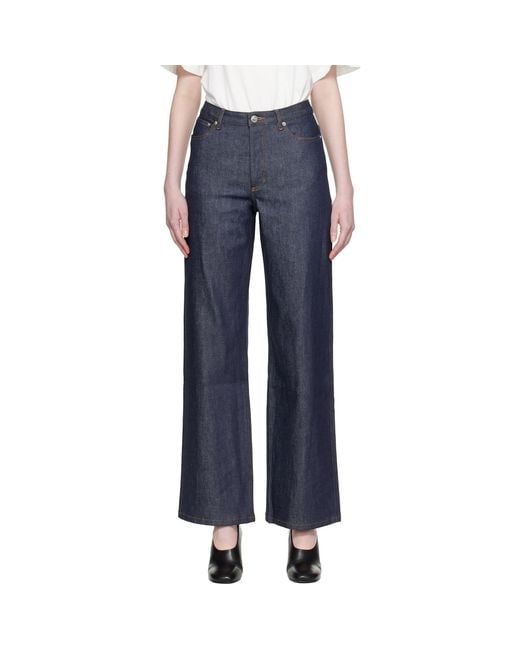 A.P.C. Blue Elisabeth Jeans