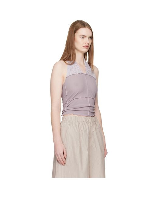 Baserange Multicolor Nehru Halter Top