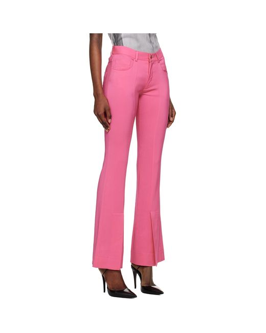 Marco Rambaldi Pink Vented Trousers