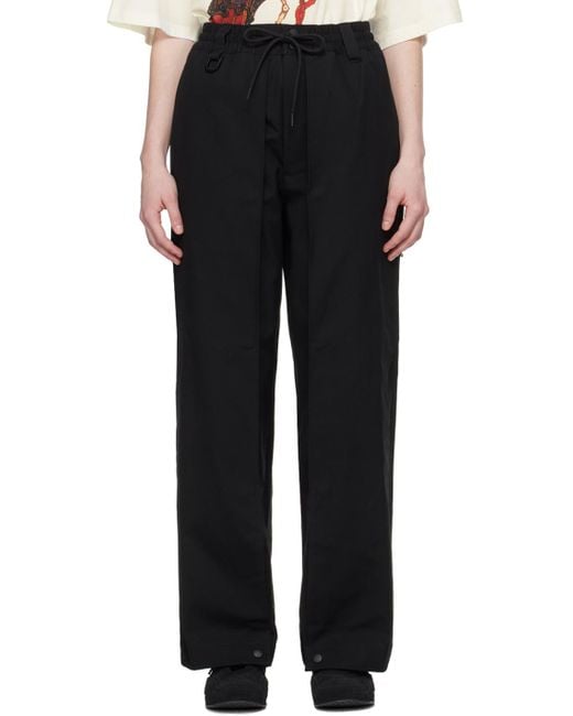 Y-3 Black Layered Trousers