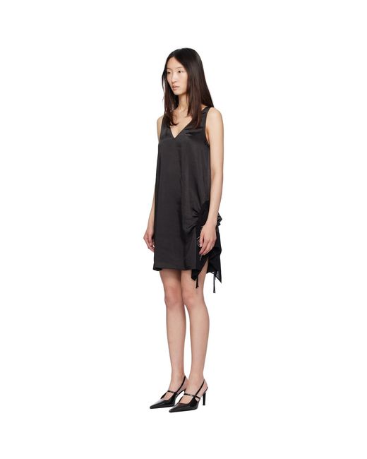 3.1 Phillip Lim Black Combo Hoodie & Minidress Set