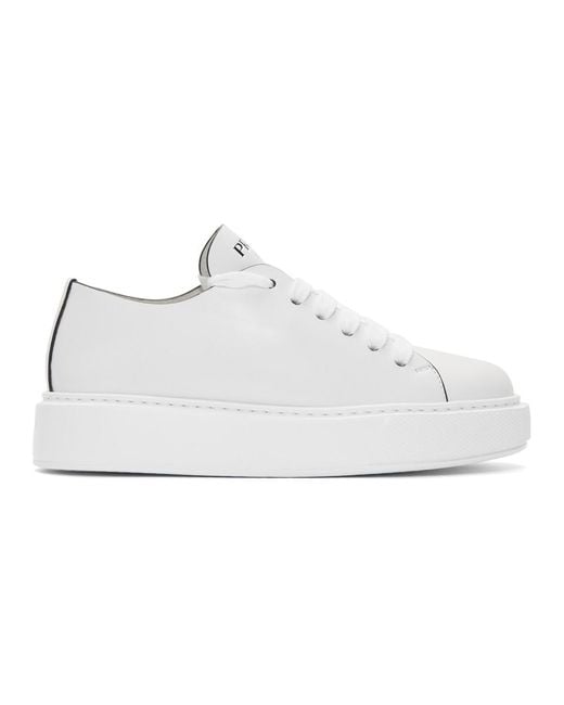 Prada White Low-top Sneakers