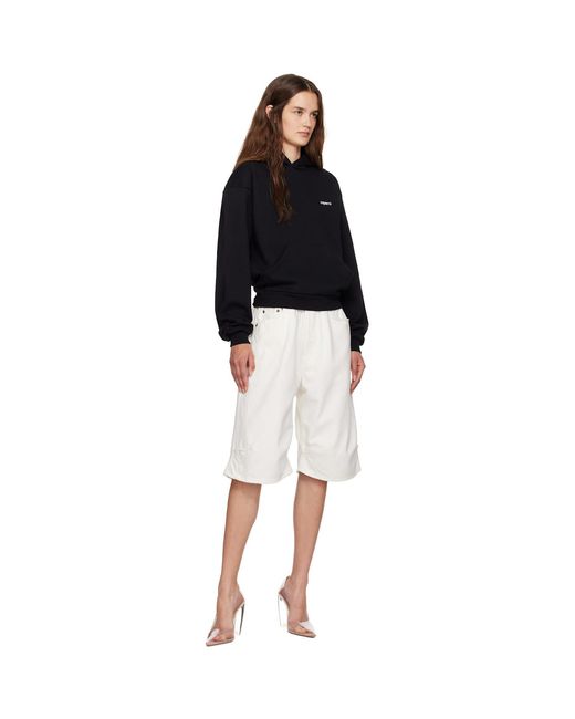 Coperni Black Logo Hoodie