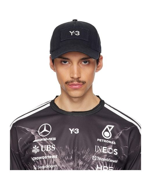 Y-3 Blue Race Cap for men