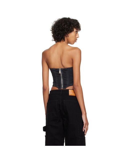 Heron Preston Black Washed Tank Top