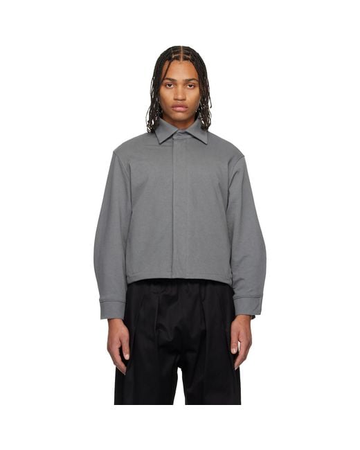 Lady White Co. Gray Padded Work Jacket for men