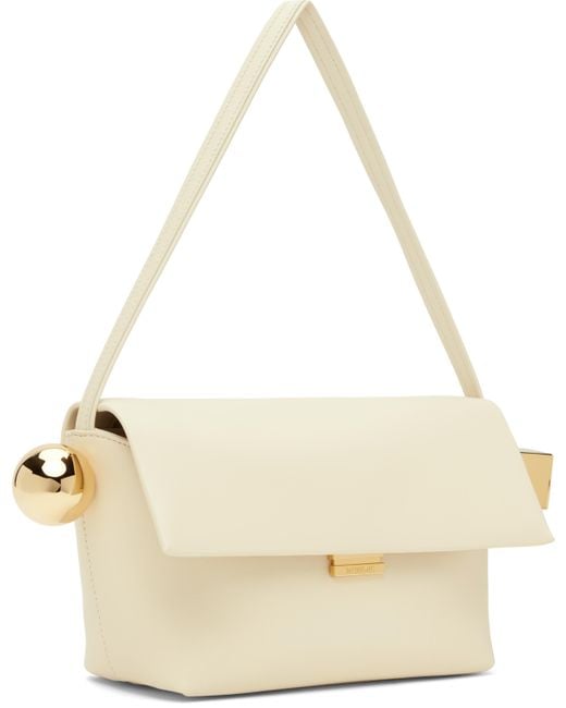 Jacquemus Natural Off- La Casa 'Le Rond Carré' Bag