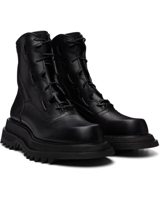 Julius Black 947Fwm1 Mechanical Boots for men
