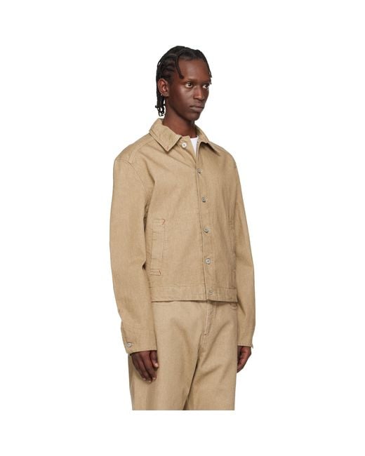 Jacquemus Natural 'The Mirada De-Nîmes' Denim Jacket for men