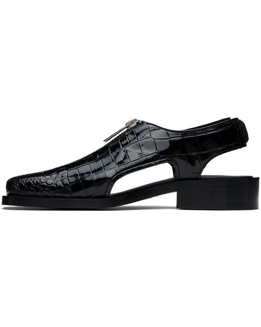 Sandales hawi noires à découpes et bride arrière GmbH pour homme en coloris Black