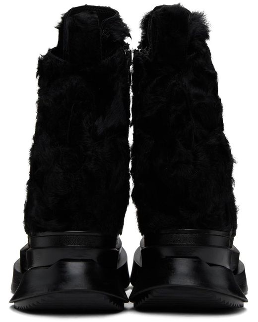 Julius Black Lace-up Boots for men