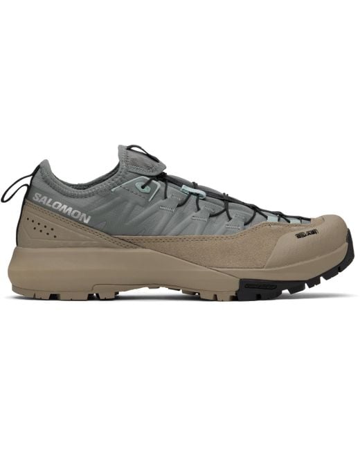 Salomon Black Alpinway Advanced Sneakers for men