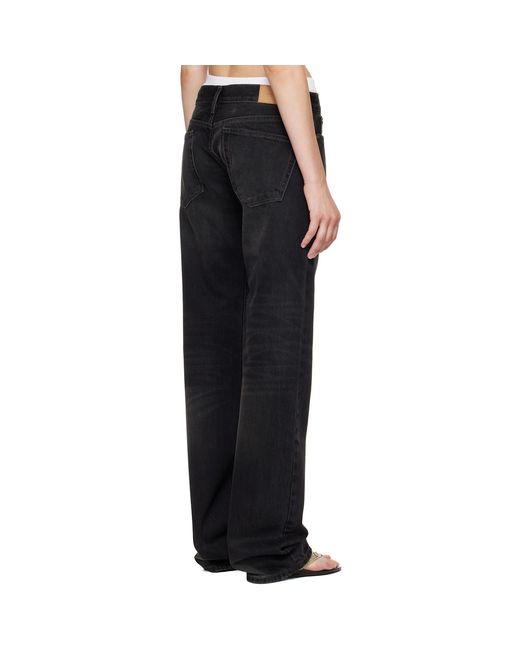 Raimundo Langlois Black Slim Straight Jeans