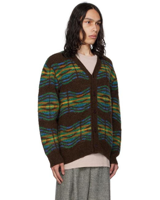 Howlin' By Morrison Black Out Of This World Cardigan for men