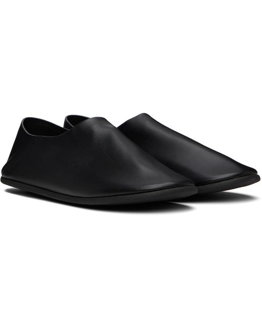 Christen Black Big Bootie Mule Loafers