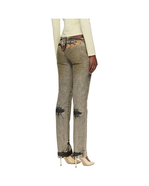 Miss Sixty Multicolor Knwls Edition Tie-Dye Jeans