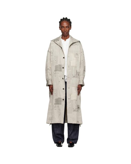 Y's Yohji Yamamoto U-Stand D Big Coat in Black | Lyst